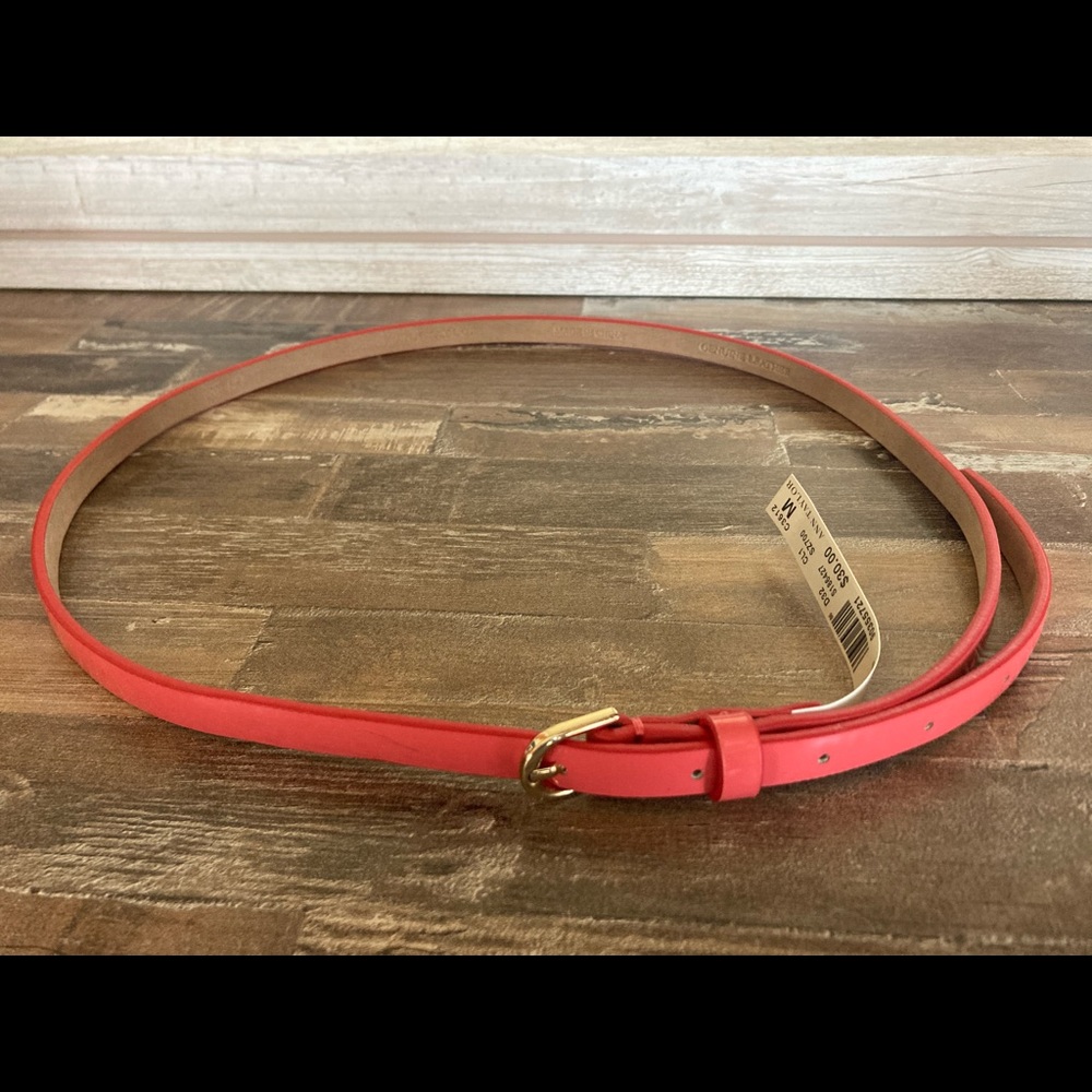 Ann Taylor Leather Belt M